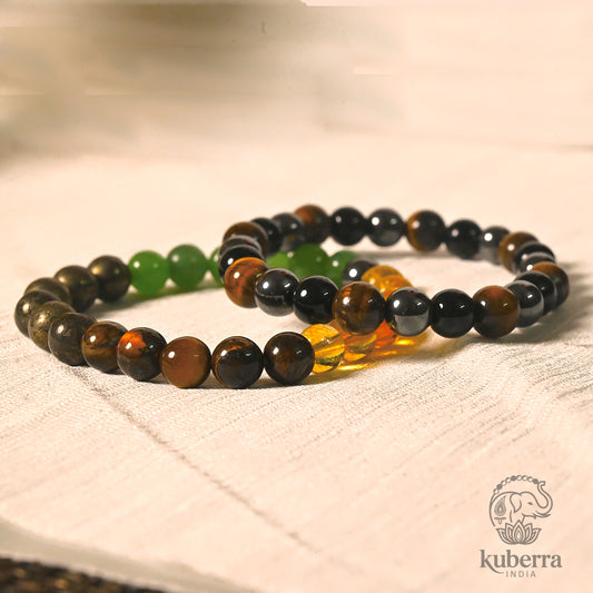 Money Magnet + Triple Protection Bracelet [Money Protection Combo]