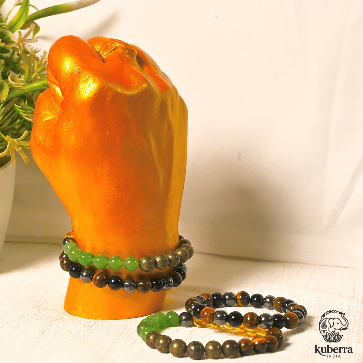 Money Magnet + Triple Protection Bracelet [Money Protection Combo]