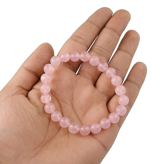 Authentic  Rose Quartz Bracelet[Attracts Love & Relationship]